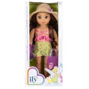 Disney ILY 4ever 18" Tinkerbell Doll Brown Hair/Green Eyes Toy New With Tag